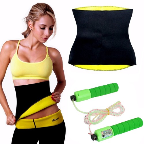 Fascia Fitness Dimagrante Hot Shapers + Corda Per Saltare